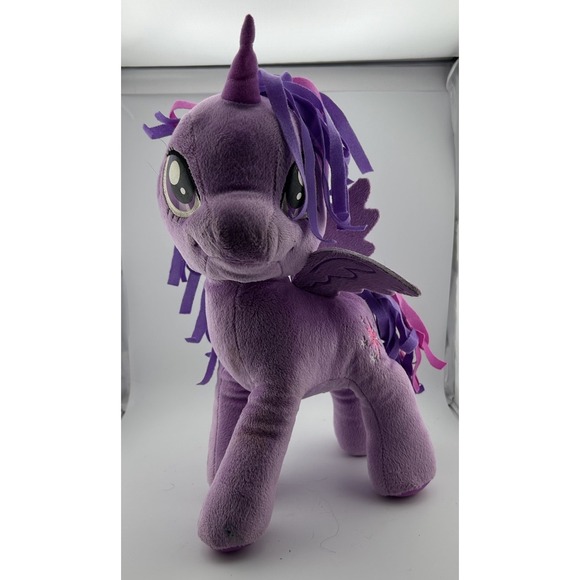 Hasbro My Little‎ Pony 12" Twilight Sparkle Pink Purple Plush Pony Unicorn - Picture 1 of 1